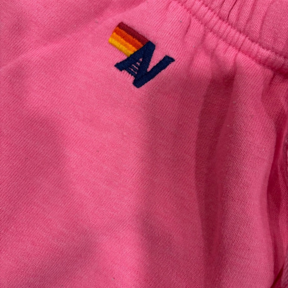 Pink Aviator Nation Joggers with Stripes - Picture 9 of 9